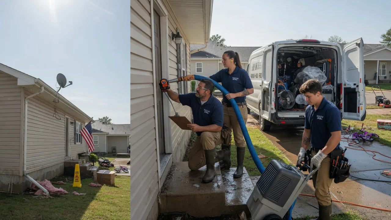 Ceiling Water Damage Restoration in Elkmont, AL near me
